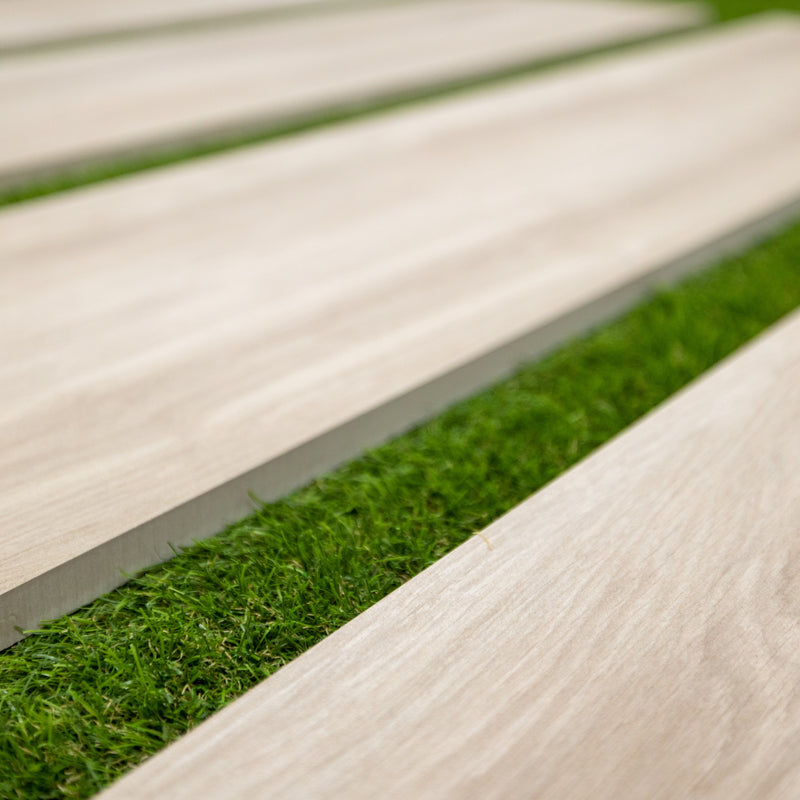 Terrastegels-keramisch parket Terrasse carrelage Tortora 30 x 120,8 x 2 cm