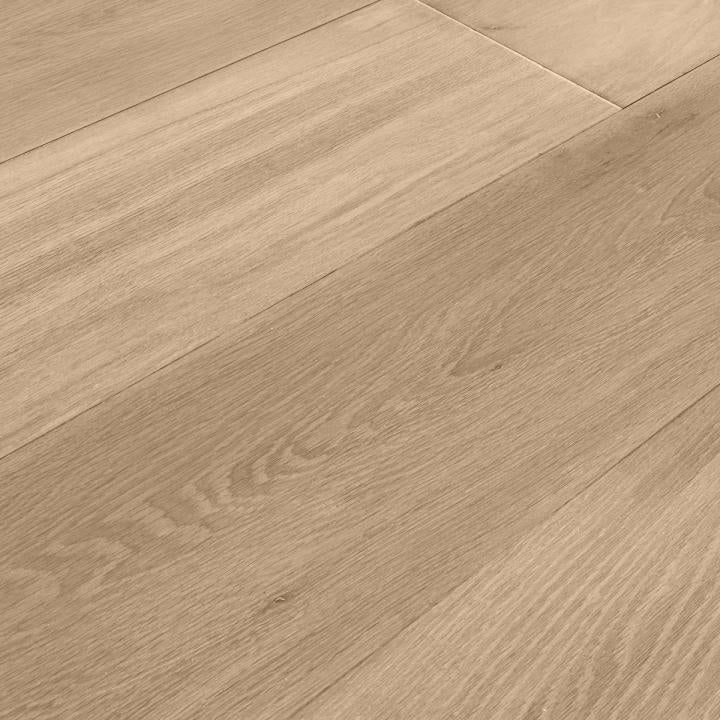 Parket Parquet en Chêne prêt à poser - Huilé Blanc - Fumé - Surface Lisse