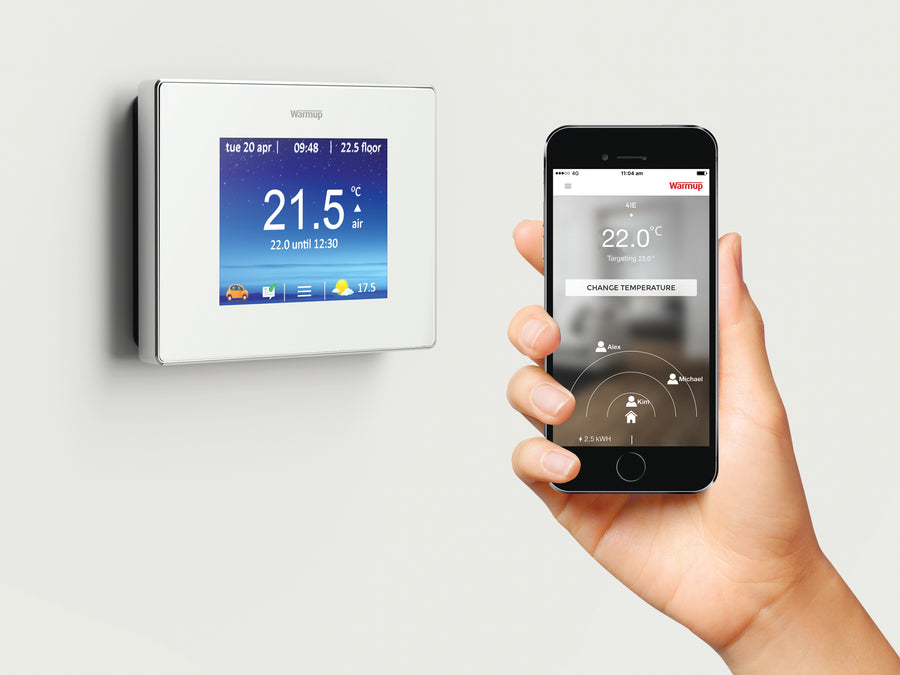 4iE Wifi-thermostaat - Altijd de juiste temperatuur met SmartGeo™