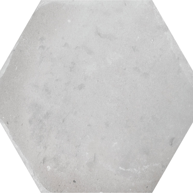 Keramisch natuursteen Cottage hexa gris 14 x 16 x 0,85 cm