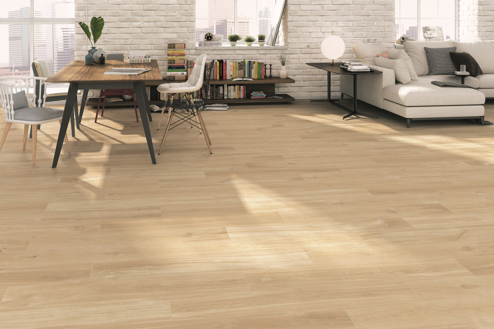 Keramisch parket Haya 23,5x120x1 cm