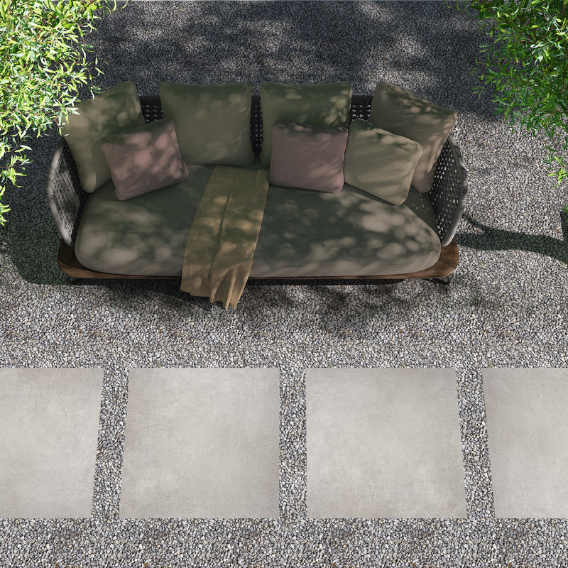 Terrastegel-keramische-beton MU Grey 100 x 100 x 2cm