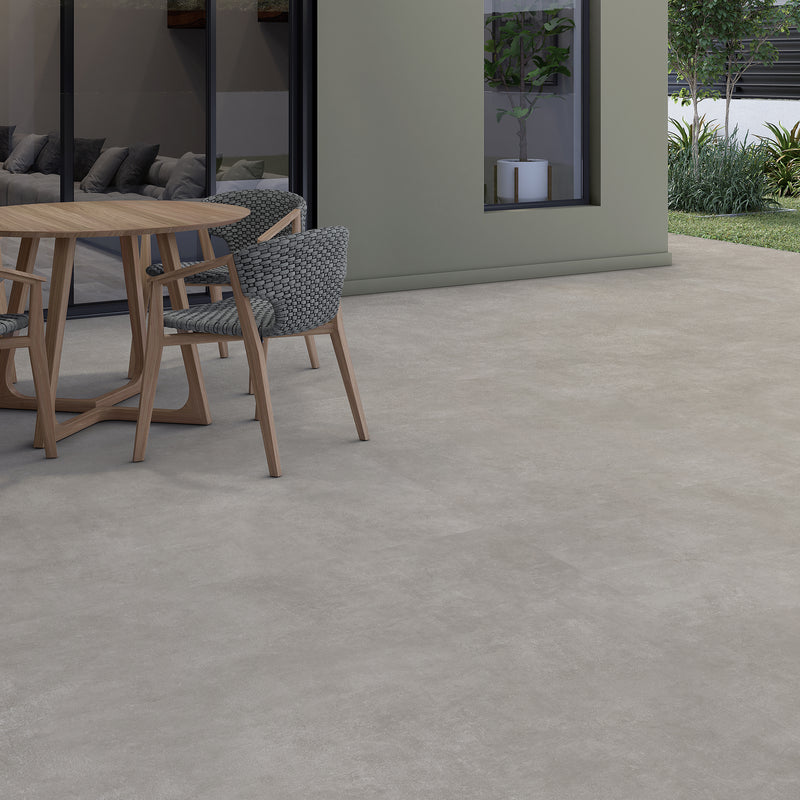 Keramisch beton LOT 14.4m² - Natural Grey 60 x 120 x 0.95 cm