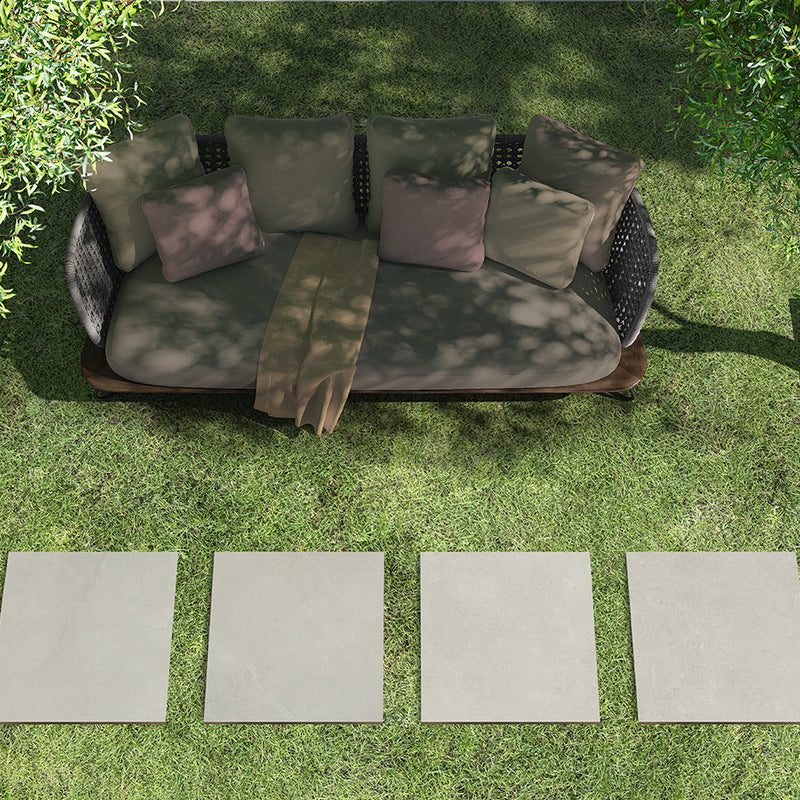 Terrastegel-keramische-beton Carrelage de terrasse - gris 59,5 x 59,5 x 2 cm