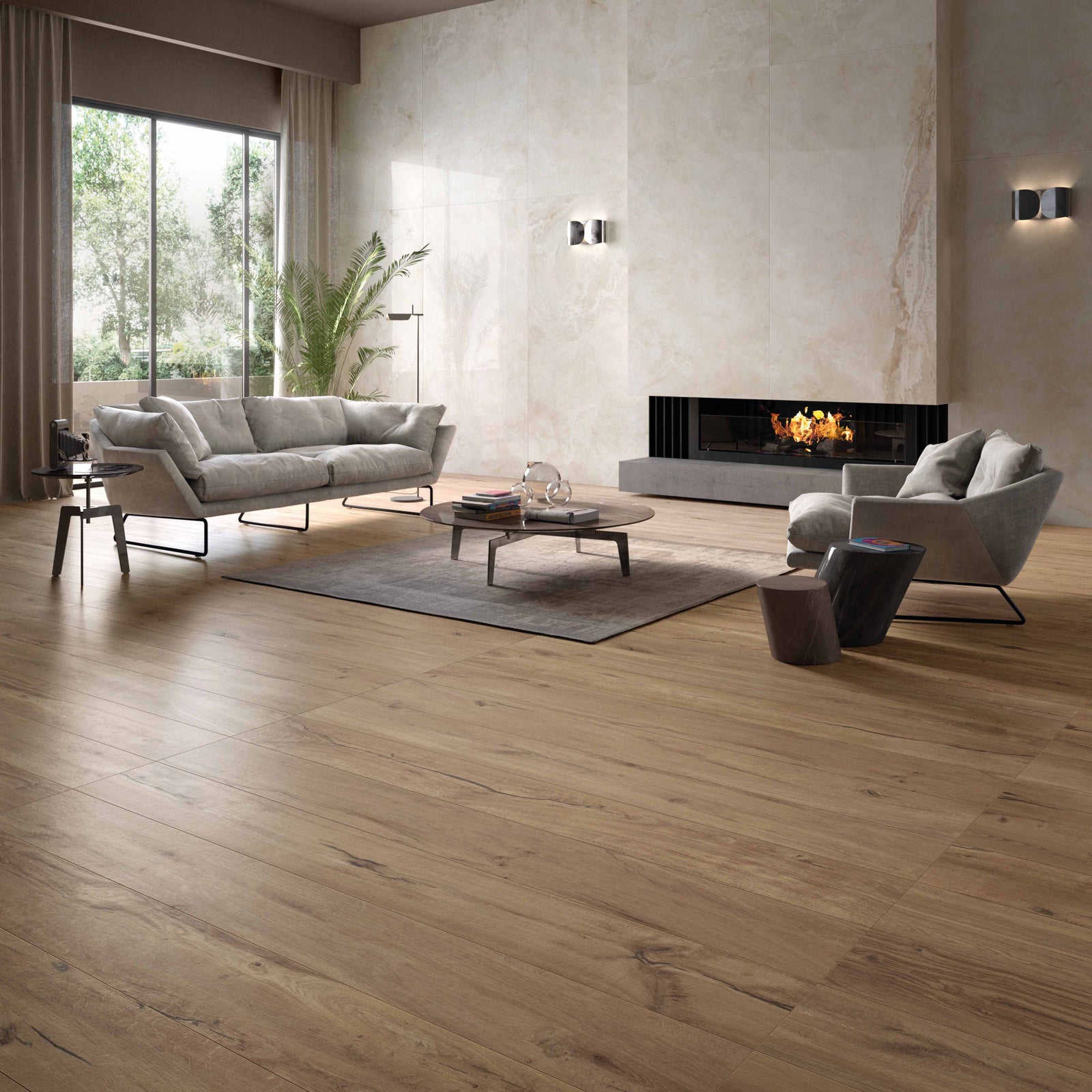 Keramisch parket Brown 26x200x0.7