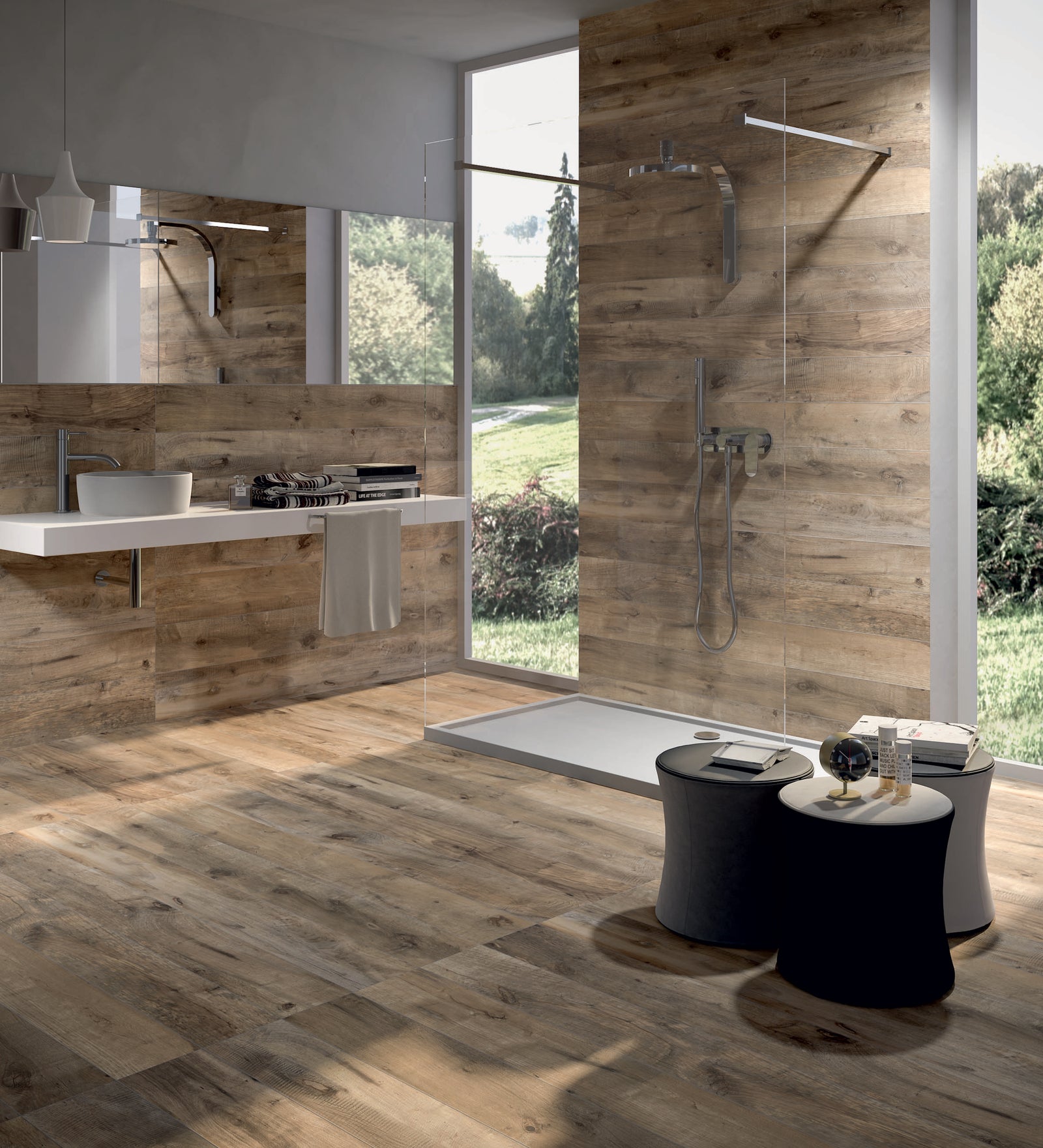 Keramisch parket Carrelage imitation bois Havana 20 x 120 x 0.9 cm