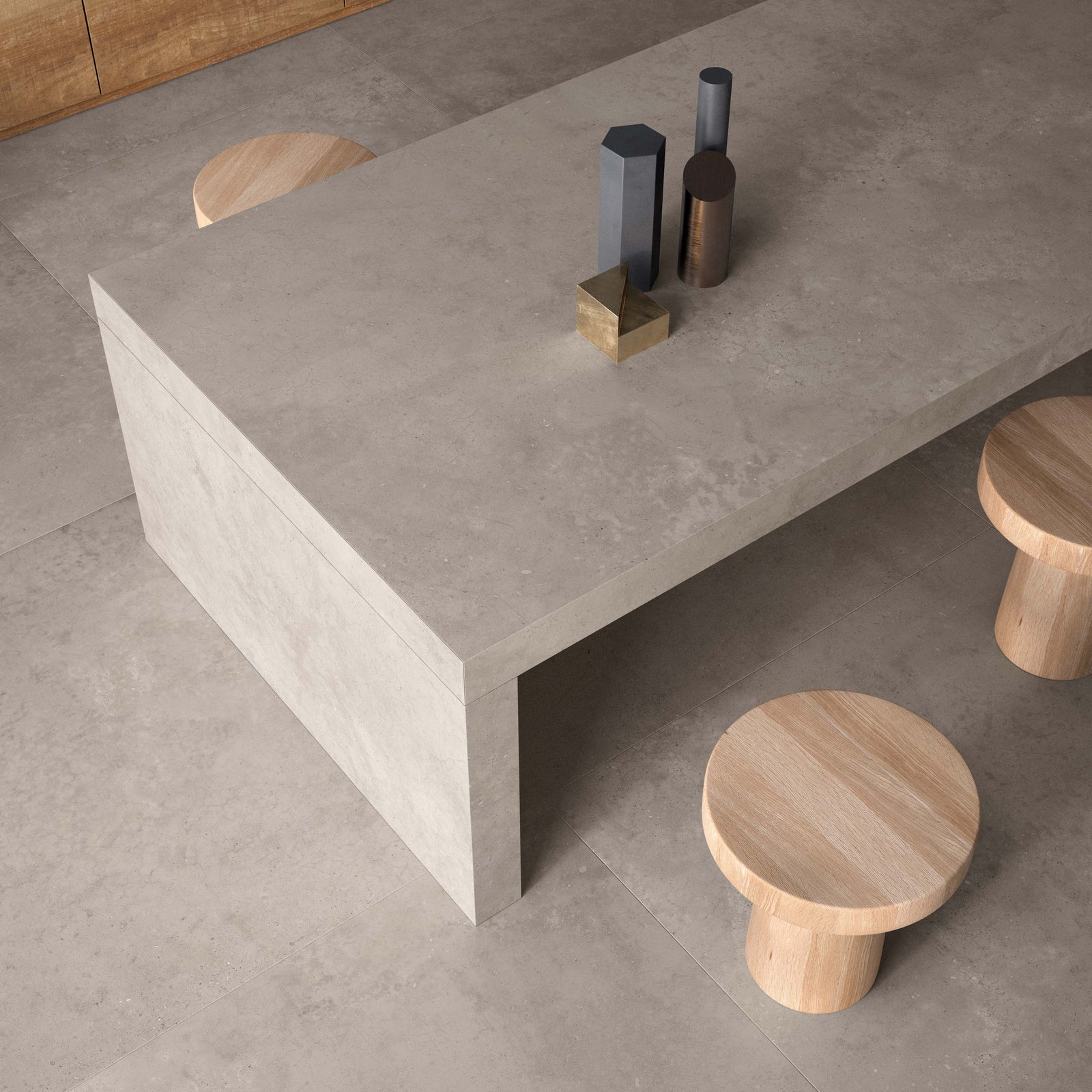 Keramisch beton Carrelage en céramique effet béton XXL Grey