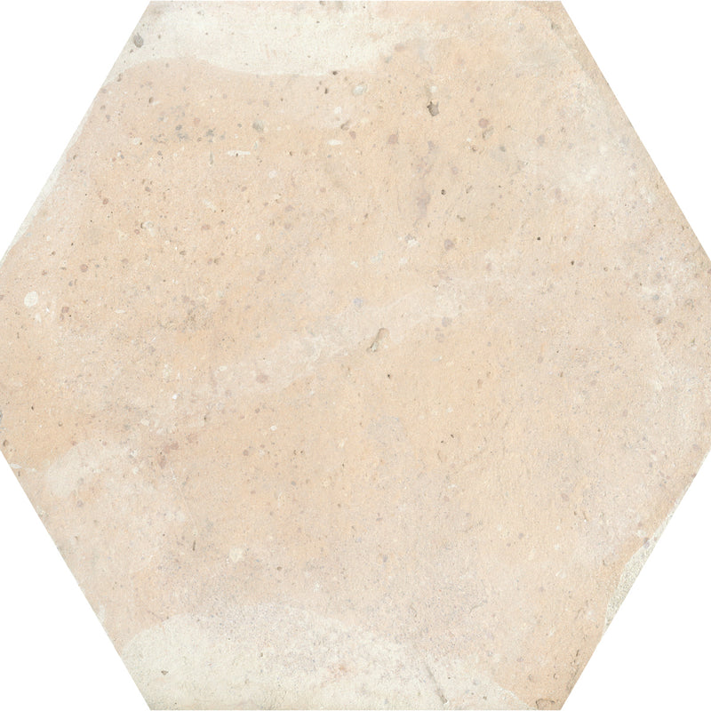 Keramisch natuursteen Cottage hexa sable 14 x 16 x 0,85 cm