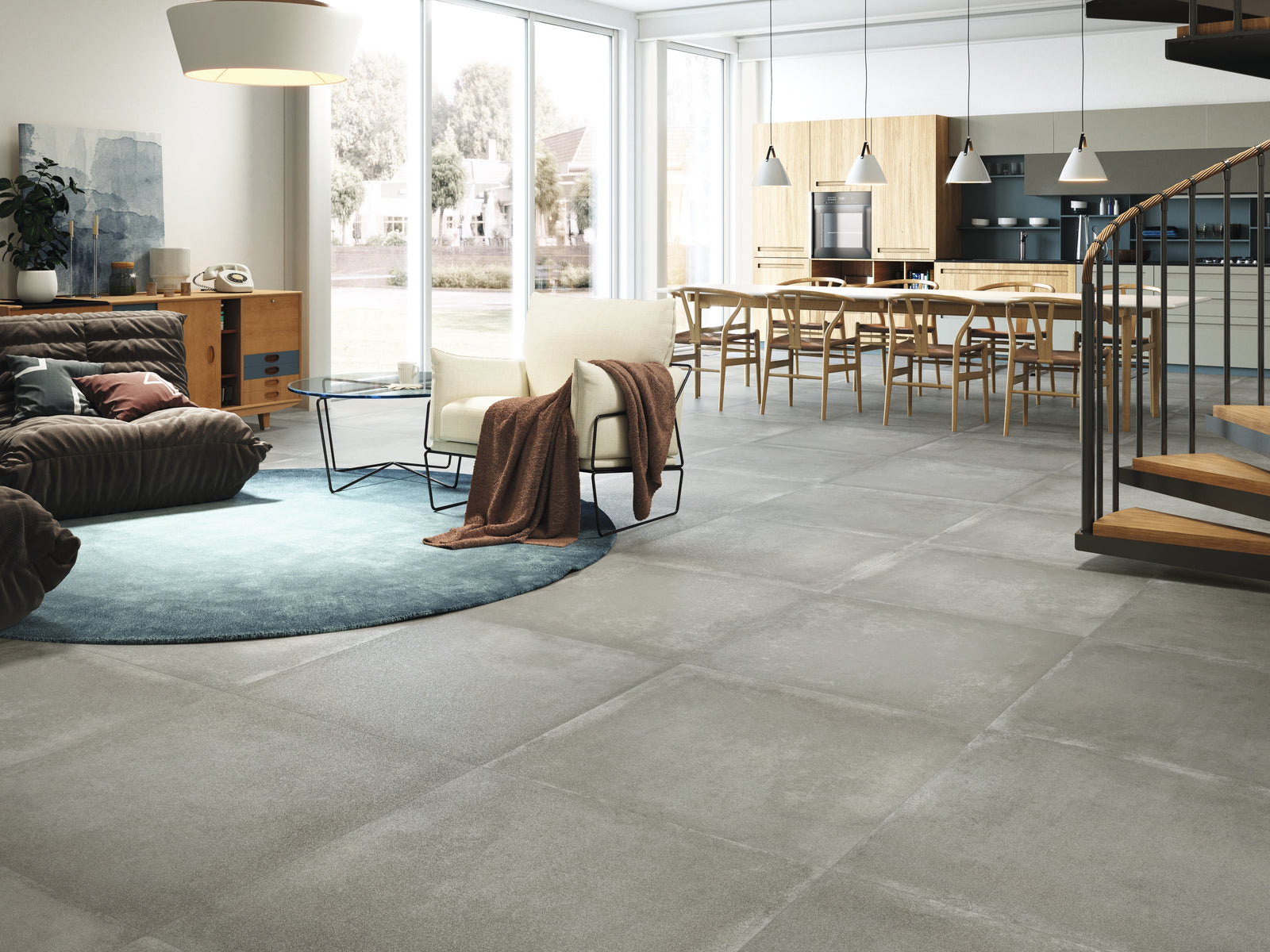 Keramisch beton Grey