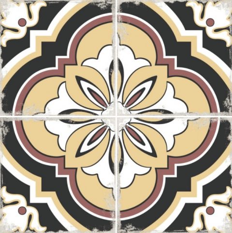 Patroontegels Manoir Mathieu BR05 Sablon