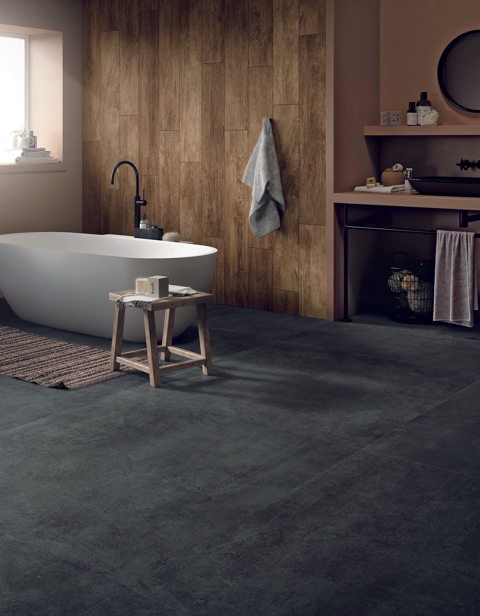 Keramisch beton Absolute 120 x 120 x 1 cm