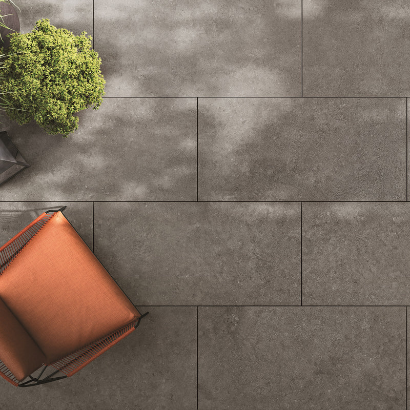 Terrastegels-keramisch natuursteen Blue Gris