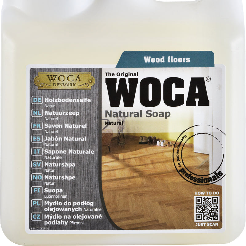 Parket-onderhoud Woca Onderhoudszeep Natuur