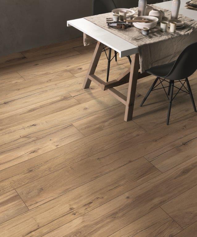 Keramisch parket Keramisch houtlooktegel Gold 26 x 200 x 0,7 cm