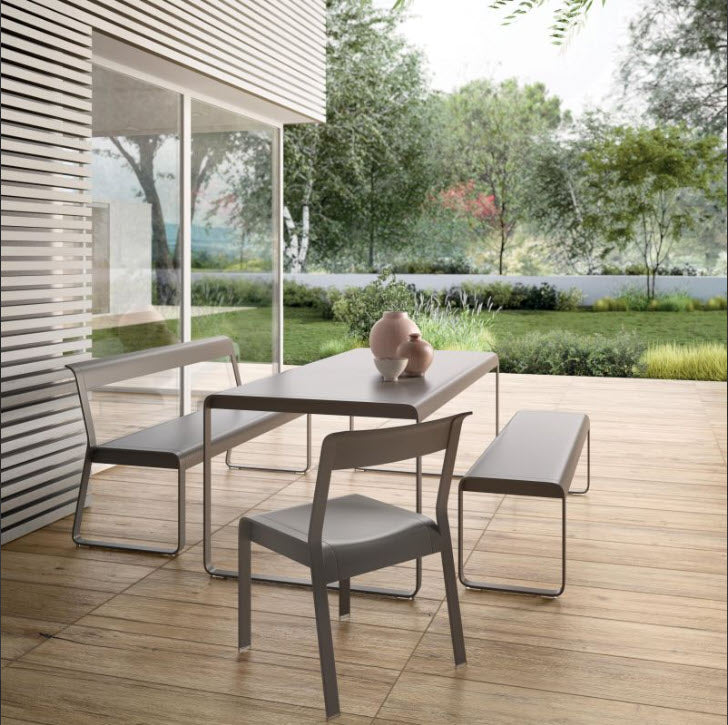 Terrastegels-keramisch parket Gold 30 x 120 x 2 cm