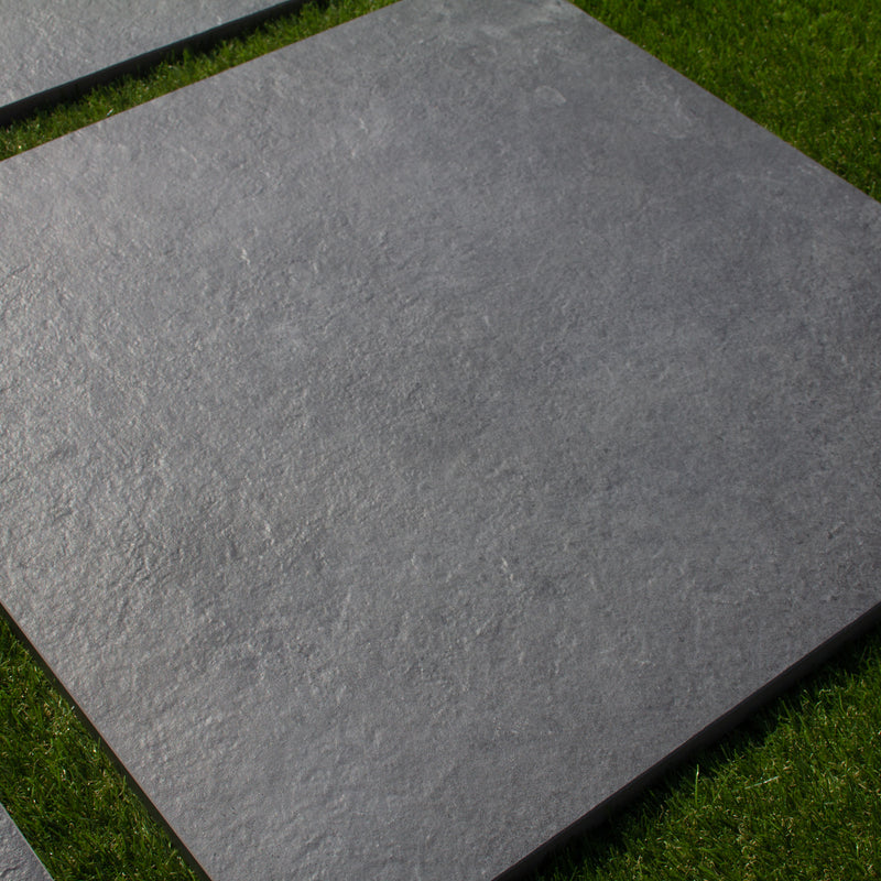 Terrastegel-keramische-beton Graphite 60 x 60 x 2 cm