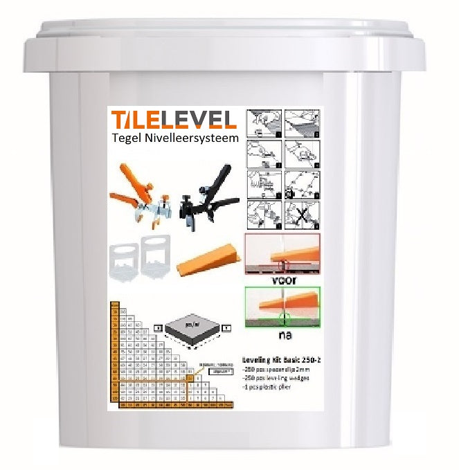 TileLevel -Système de nivellement de carrelage - Kit Basic Starter