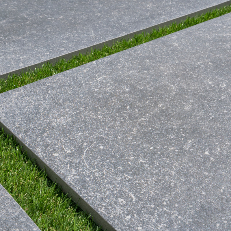 Terrastegels-keramisch-blauwsteen LOT 10.68 m² - Terrastegel - Bluestone 60x60 cm