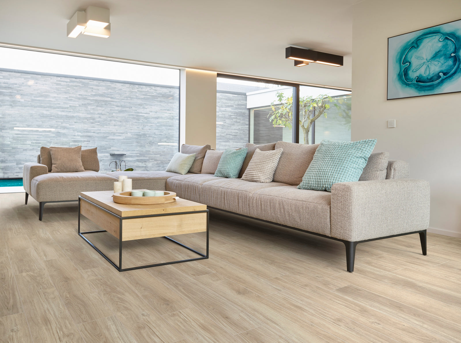Vinyl Vinyl parket Timber met kliksysteem