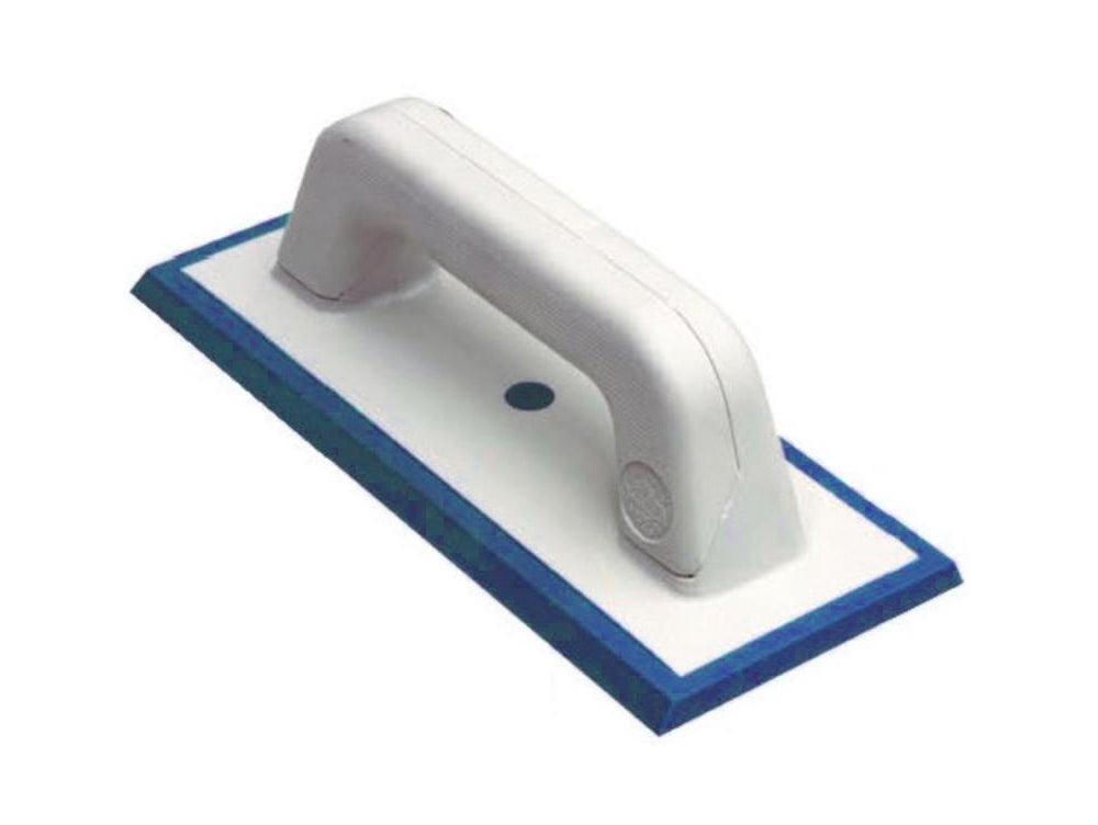 Voegspatel zacht rubber - blauw