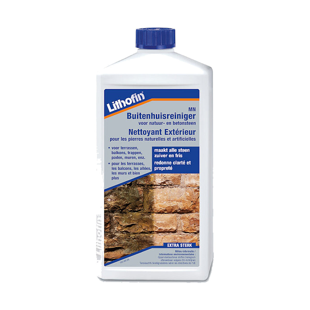 Lithofin MN Nettoyant Extérieur – 1 L