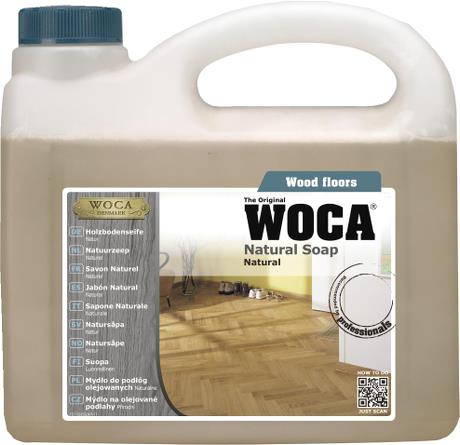 Parket-onderhoud Woca Onderhoudszeep Natuur