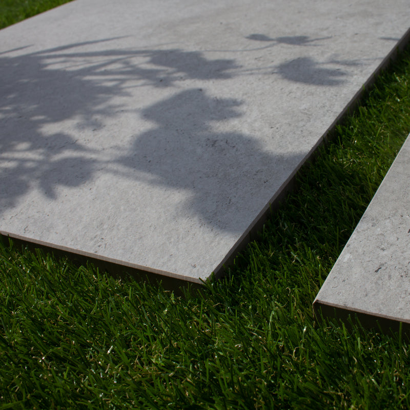 Terrastegel-keramische-beton Light Grey
