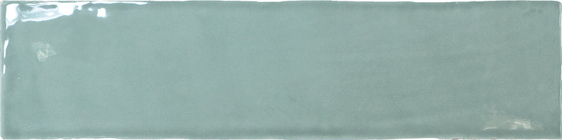 Wandtegels-keramisch Majolica aux bords vieillis - Jade